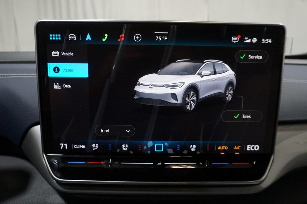 new 2025 Volkswagen ID.4 car, priced at $46,942