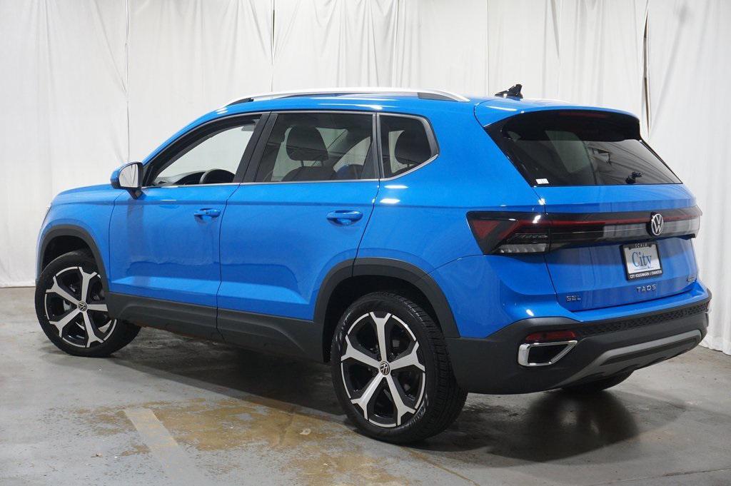 used 2025 Volkswagen Taos car, priced at $27,400