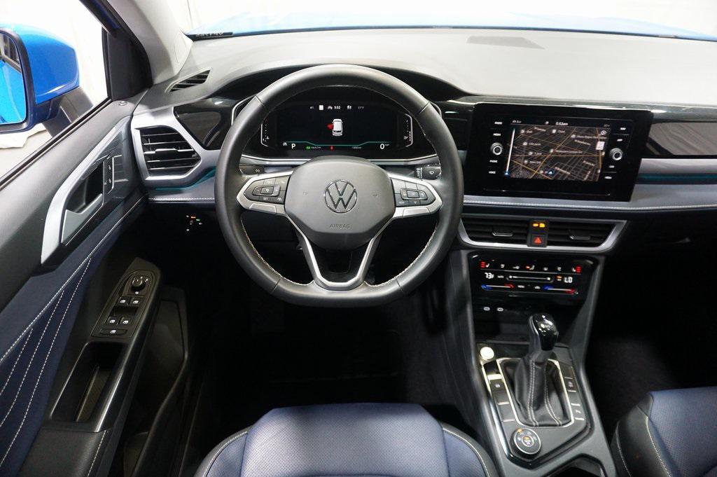 used 2025 Volkswagen Taos car, priced at $27,400