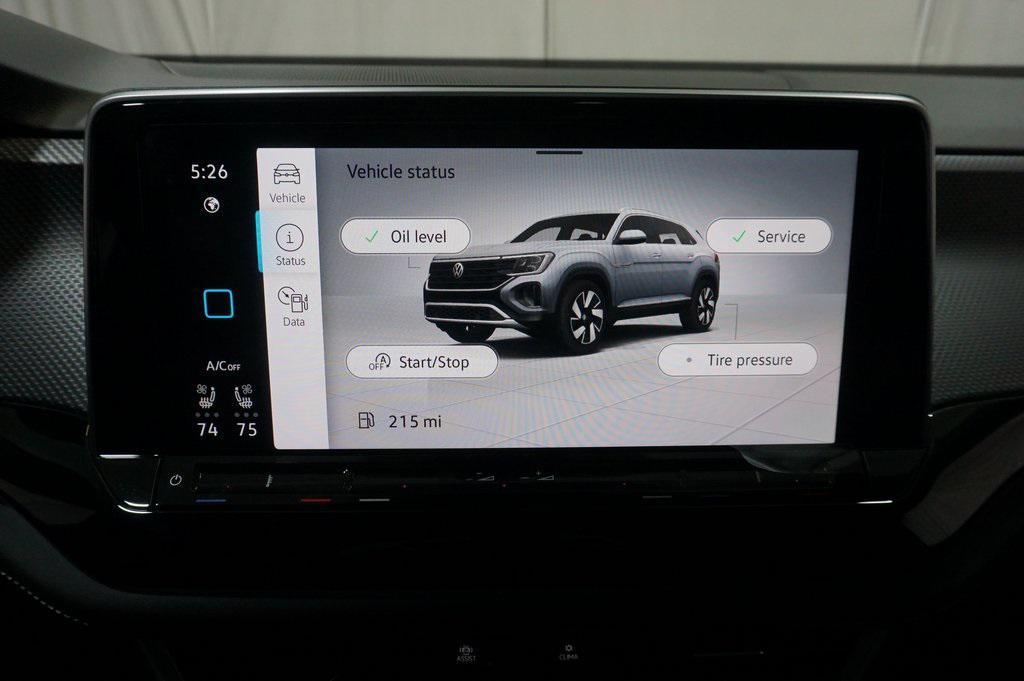 new 2026 Volkswagen Atlas Cross Sport car, priced at $52,197