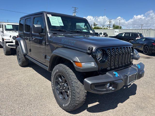 used 2023 Jeep Wrangler 4xe car, priced at $23,600