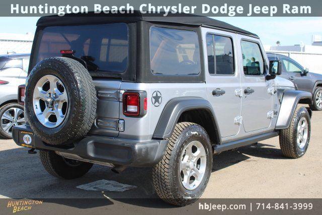 used 2021 Jeep Wrangler Unlimited car, priced at $21,700