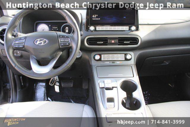 used 2022 Hyundai Kona EV car, priced at $16,200