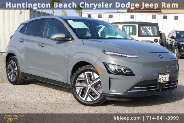 used 2022 Hyundai Kona EV car, priced at $16,200