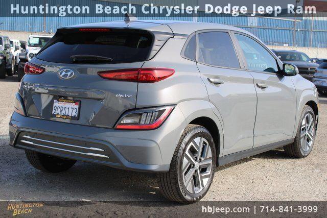 used 2022 Hyundai Kona EV car, priced at $16,200
