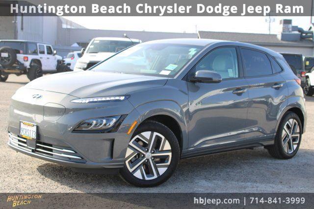 used 2022 Hyundai Kona EV car, priced at $16,200