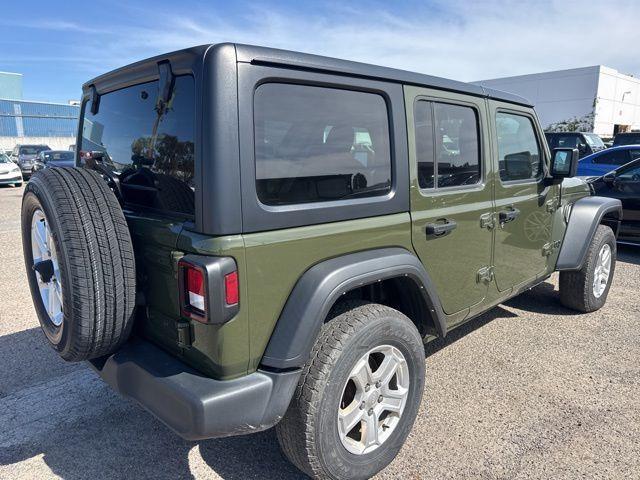 used 2022 Jeep Wrangler Unlimited car, priced at $24,700
