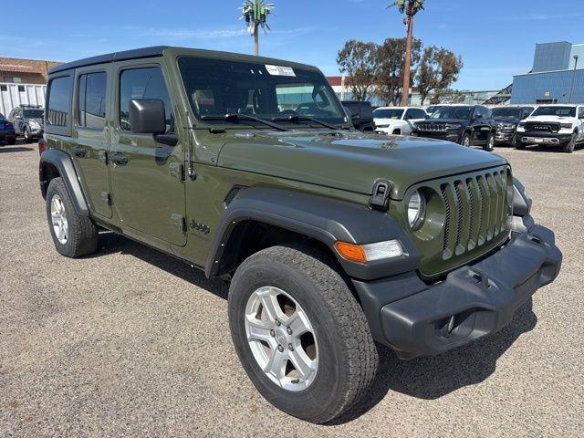 used 2022 Jeep Wrangler Unlimited car, priced at $24,700