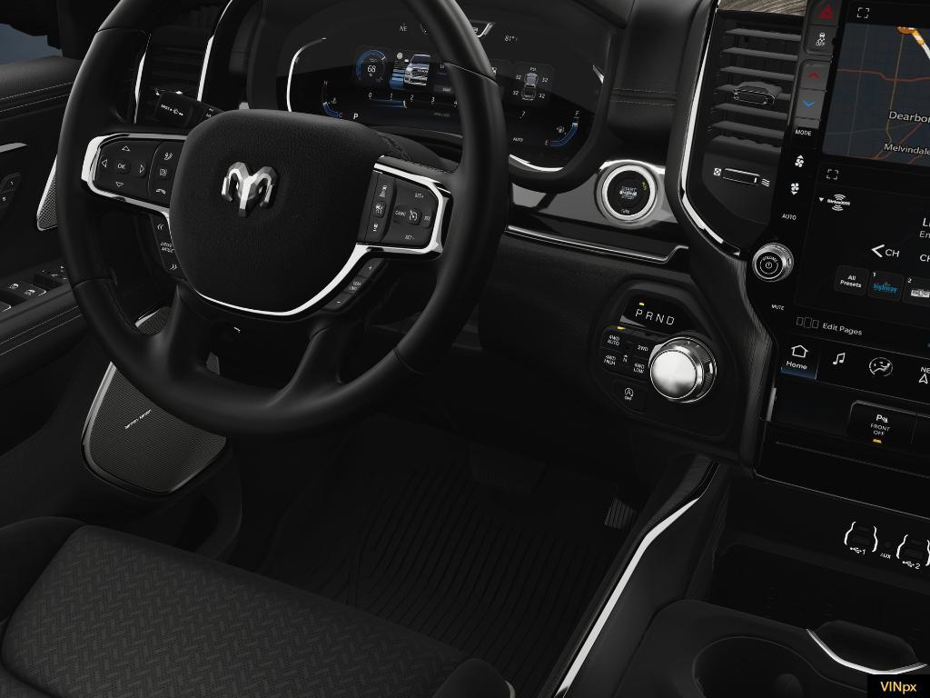 new 2025 Ram 1500 car, priced at $48,201