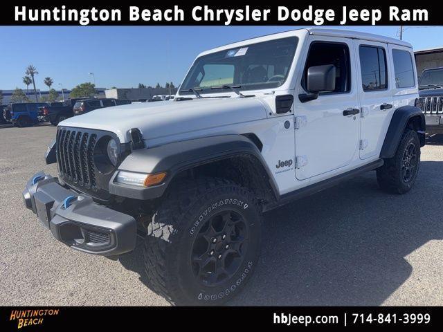used 2023 Jeep Wrangler 4xe car, priced at $22,800