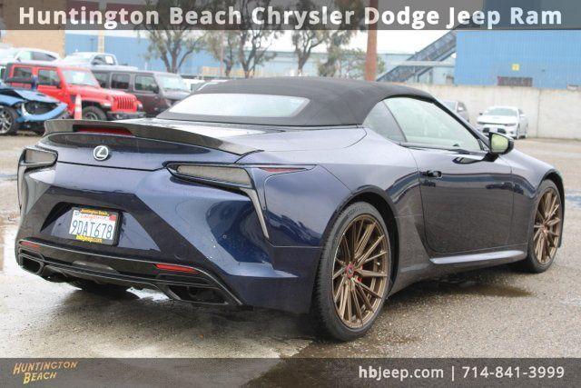 used 2021 Lexus LC 500 car, priced at $85,600