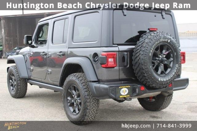 used 2021 Jeep Wrangler Unlimited car, priced at $24,300