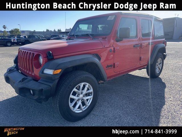 used 2023 Jeep Wrangler car, priced at $21,200