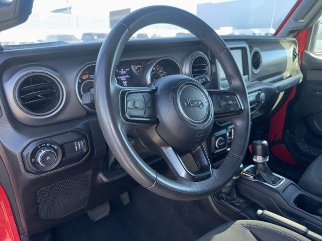 used 2023 Jeep Wrangler car, priced at $21,200