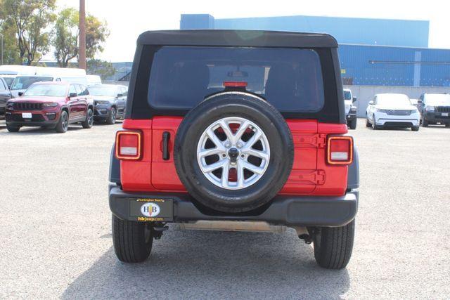 used 2023 Jeep Wrangler car, priced at $18,172