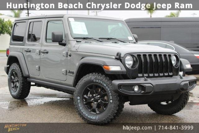 used 2021 Jeep Wrangler Unlimited car, priced at $26,990