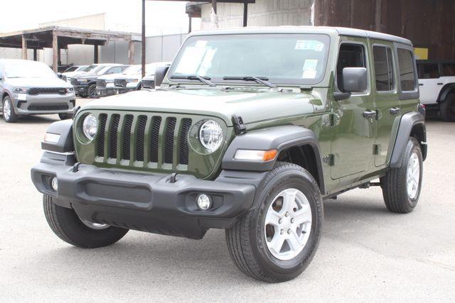 used 2022 Jeep Wrangler Unlimited car, priced at $24,200