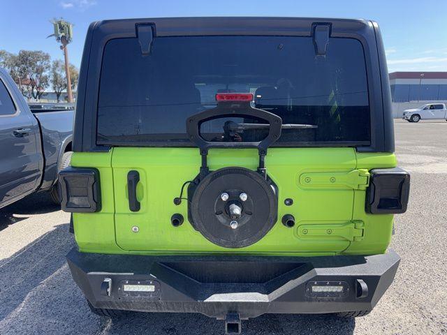 used 2021 Jeep Wrangler Unlimited car, priced at $22,100