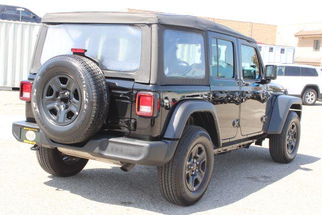 used 2023 Jeep Wrangler car, priced at $19,300