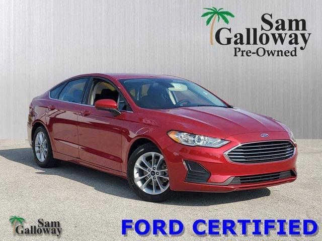 used 2020 Ford Fusion car, priced at $18,990