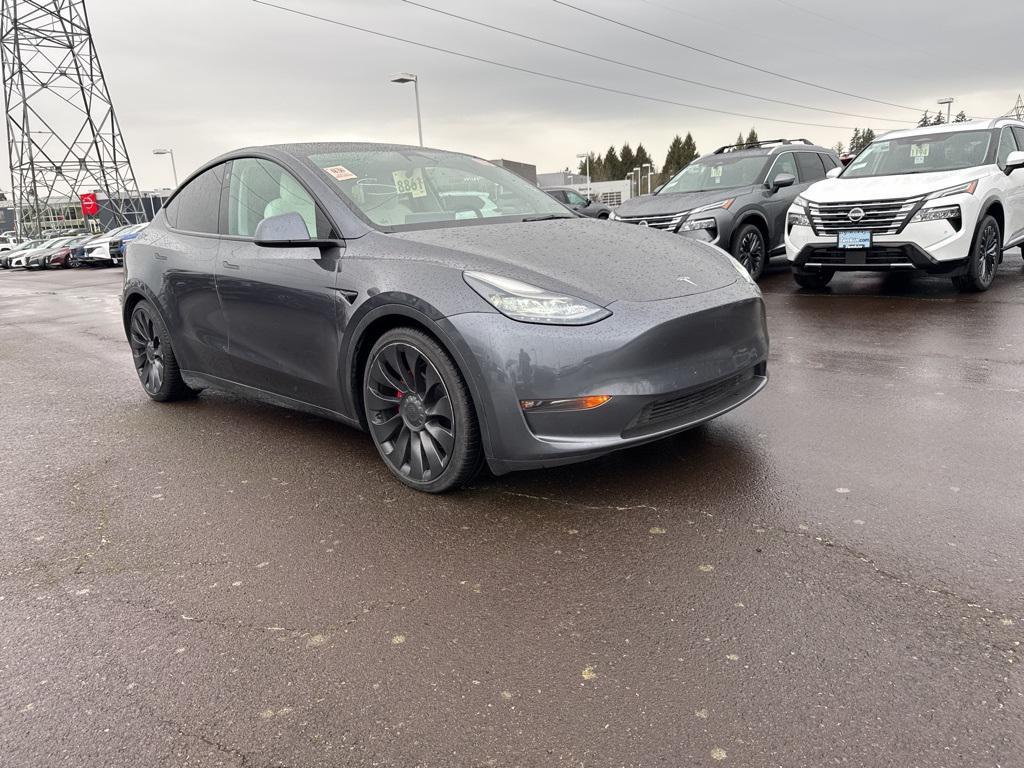 used 2021 Tesla Model Y car, priced at $25,490