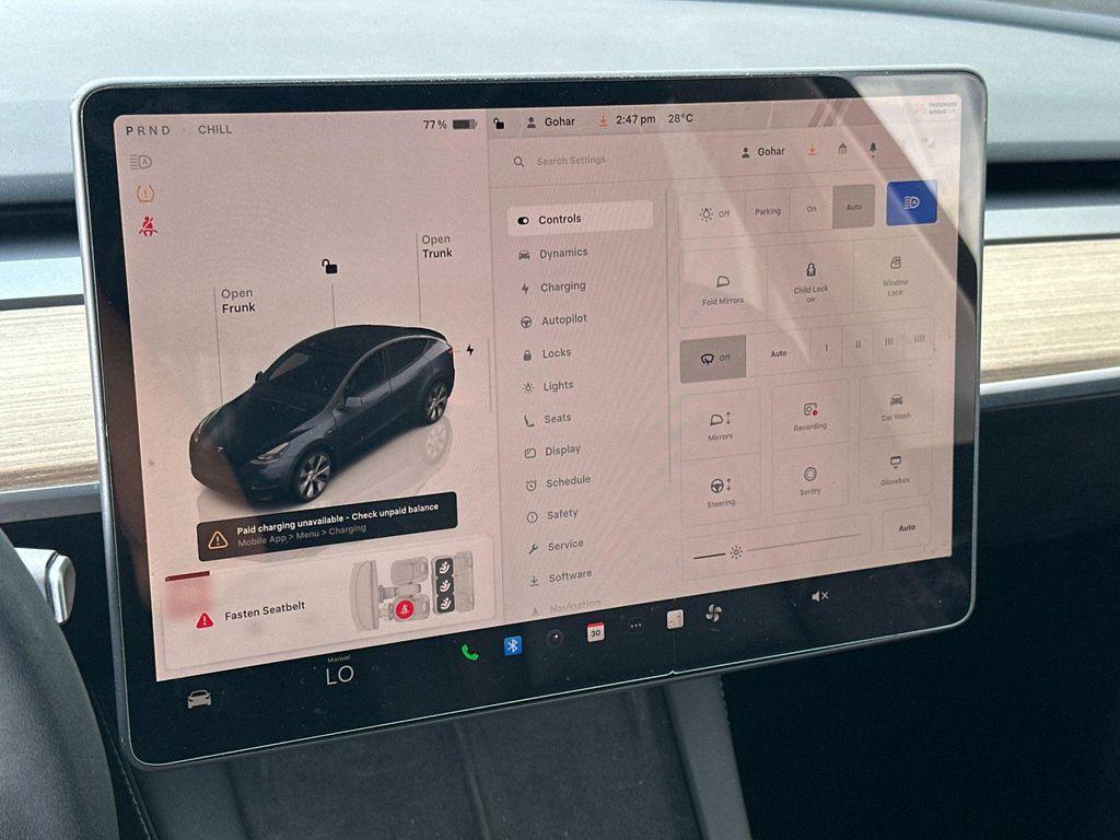 used 2024 Tesla Model Y car, priced at $32,490
