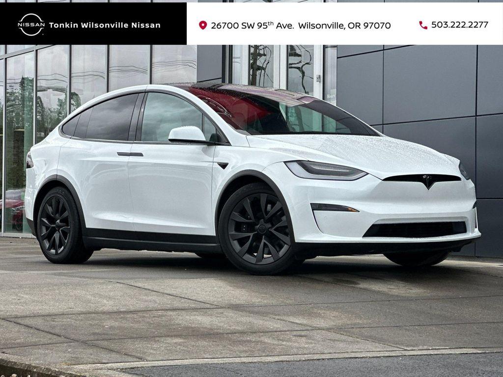 used 2023 Tesla Model X car, priced at $58,790