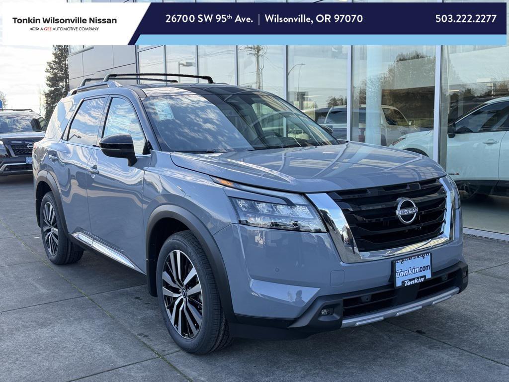 new 2025 Nissan Pathfinder car, priced at $46,823