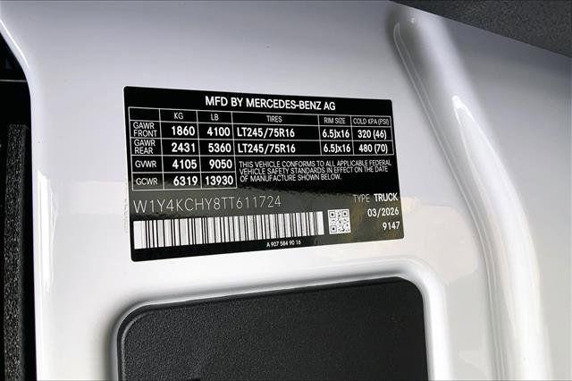 new 2026 Mercedes-Benz Sprinter 2500 car, priced at $63,947