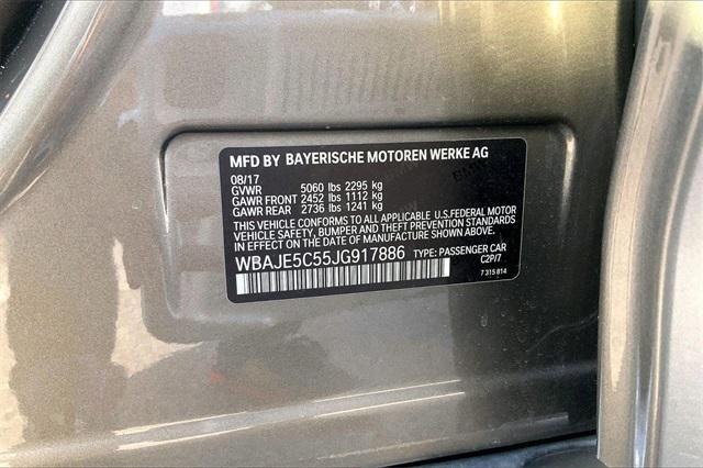 used 2018 BMW 540 car, priced at $21,228