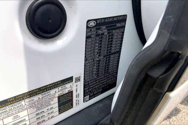 used 2019 Land Rover Range Rover Velar car, priced at $24,699