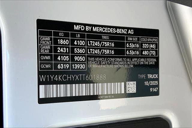 new 2026 Mercedes-Benz Sprinter 2500 car, priced at $64,007