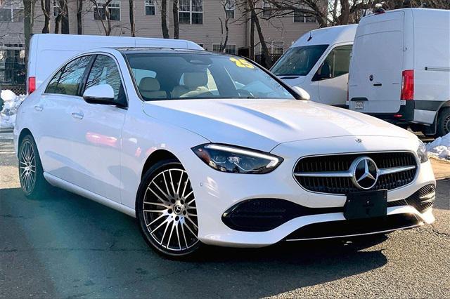 used 2025 Mercedes-Benz C-Class car, priced at $44,880