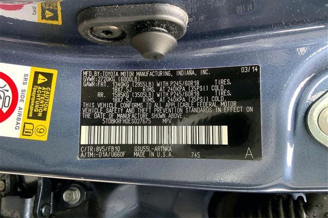 used 2014 Toyota Highlander car, priced at $15,891