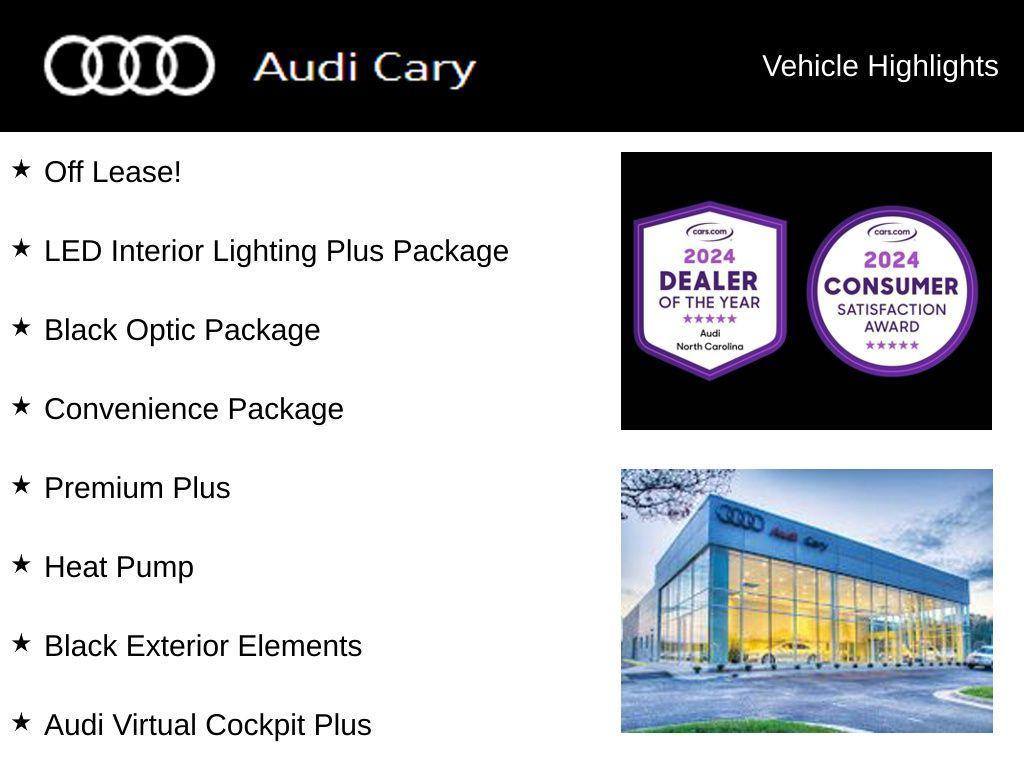 used 2024 Audi Q4 e-tron car, priced at $34,450