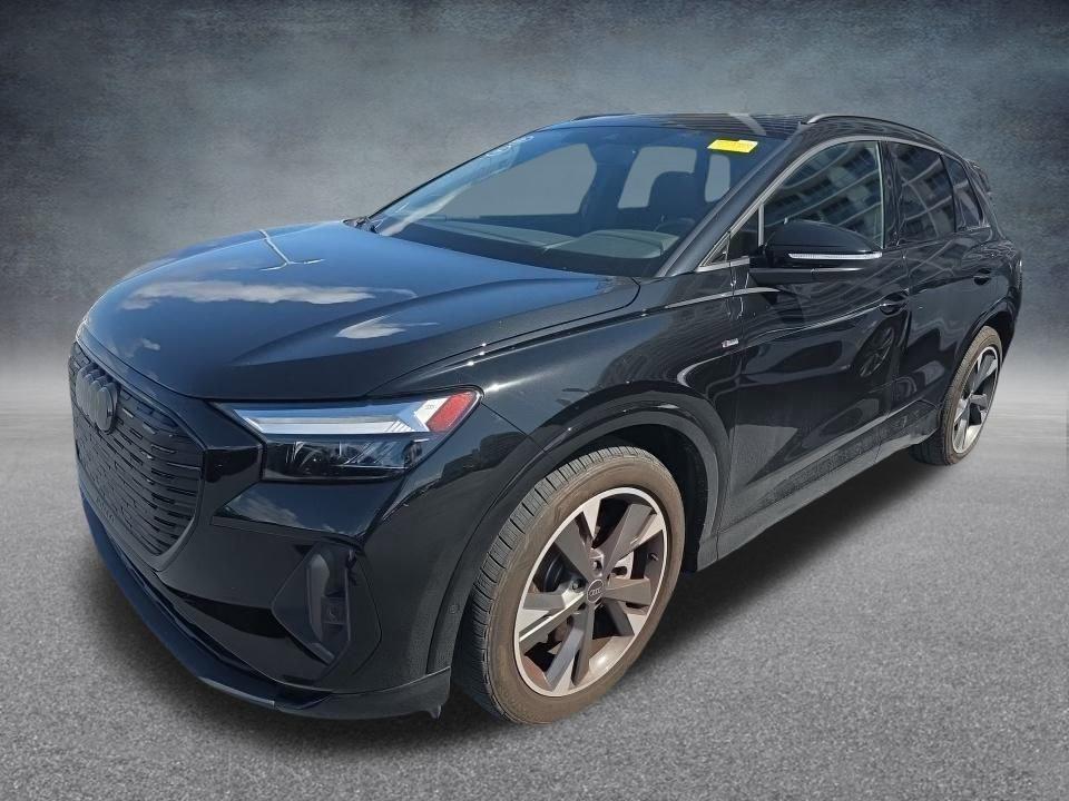 used 2024 Audi Q4 e-tron car, priced at $34,450