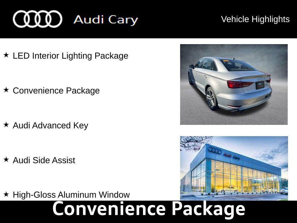 used 2019 Audi A3 car, priced at $13,750