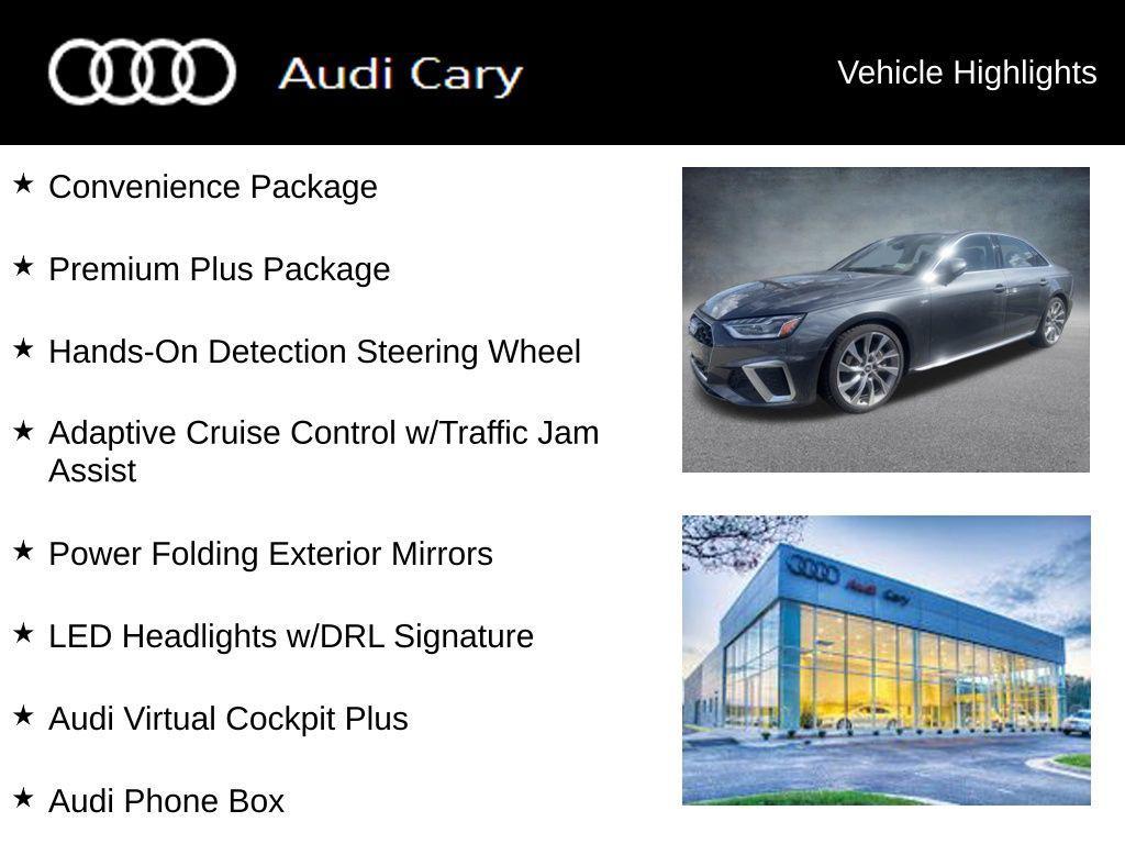 used 2021 Audi A4 car, priced at $24,950