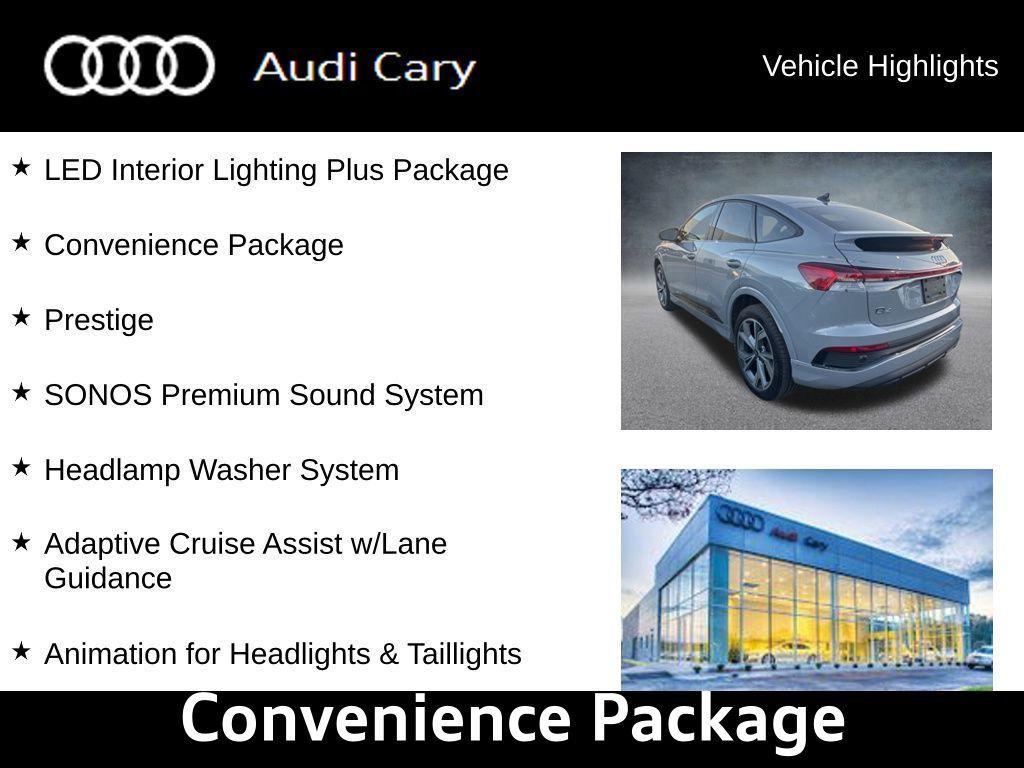 used 2023 Audi Q4 e-tron car, priced at $30,950