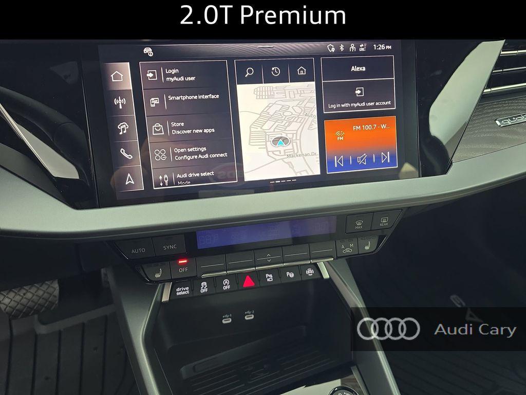 new 2026 Audi A3 car, priced at $47,210
