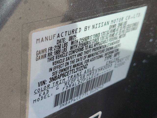 new 2026 Nissan Kicks car, priced at $26,195