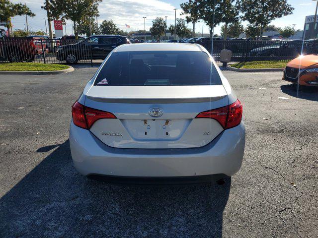 2018 Classic Silver Metallic Toyota Corolla