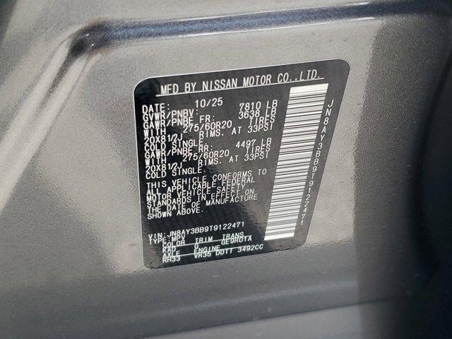 new 2026 Nissan Armada car, priced at $74,715