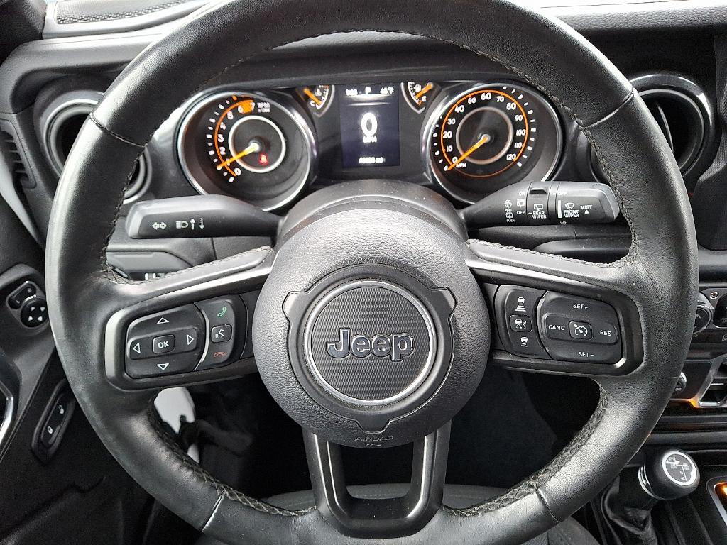 used 2022 Jeep Wrangler Unlimited car, priced at $29,592