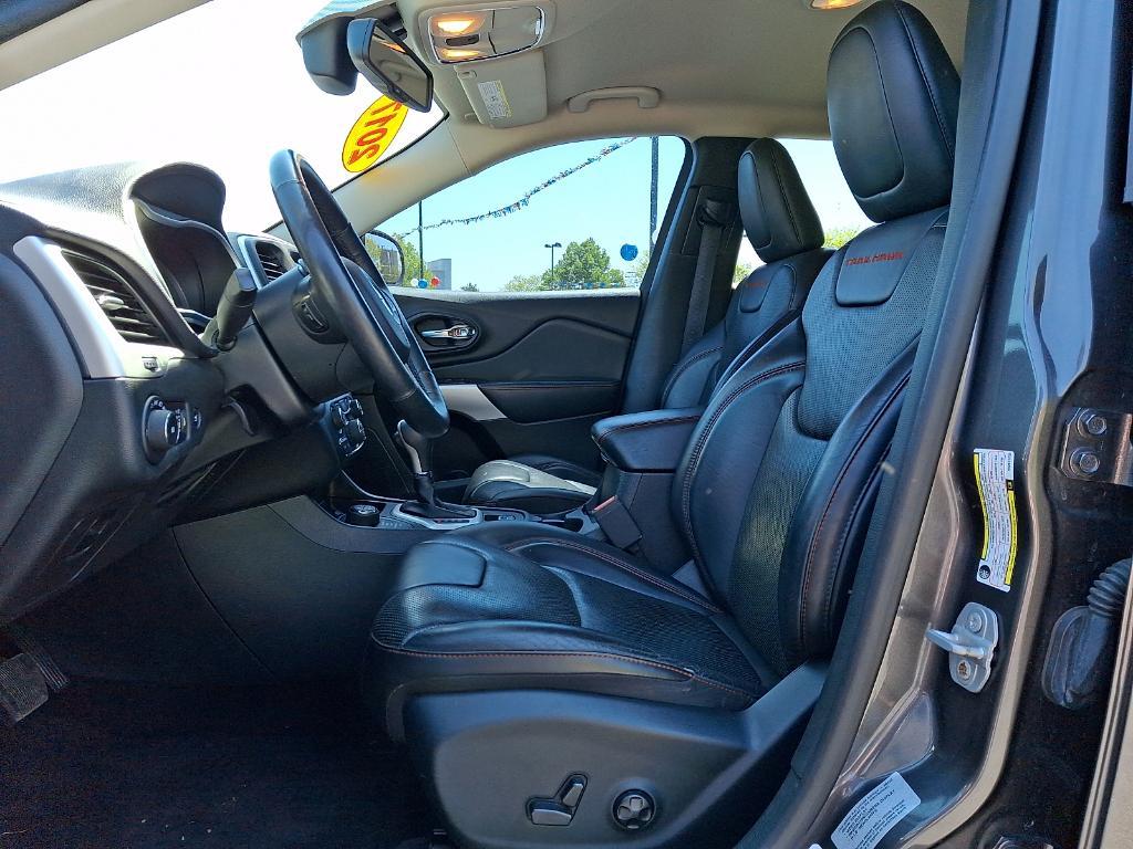 used 2017 Jeep Cherokee car, priced at $21,781