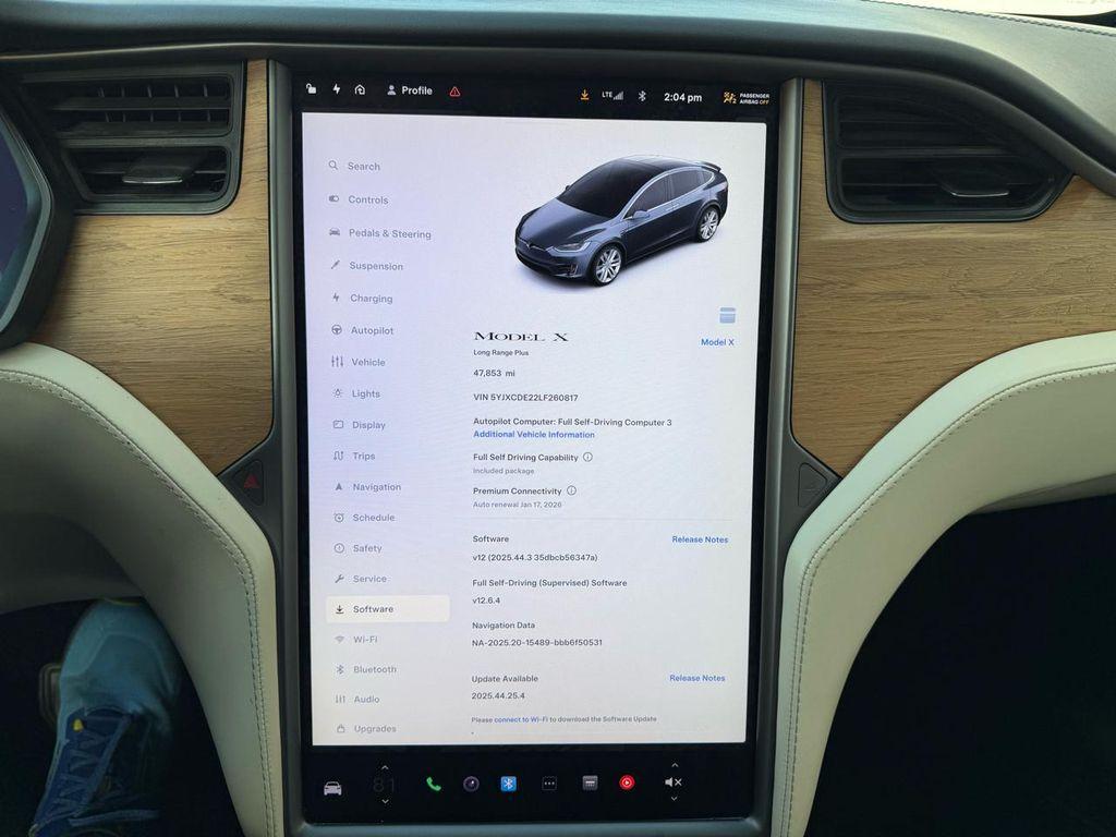 used 2020 Tesla Model X car, priced at $36,990