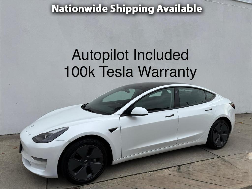 used 2021 Tesla Model 3 car, priced at $20,950