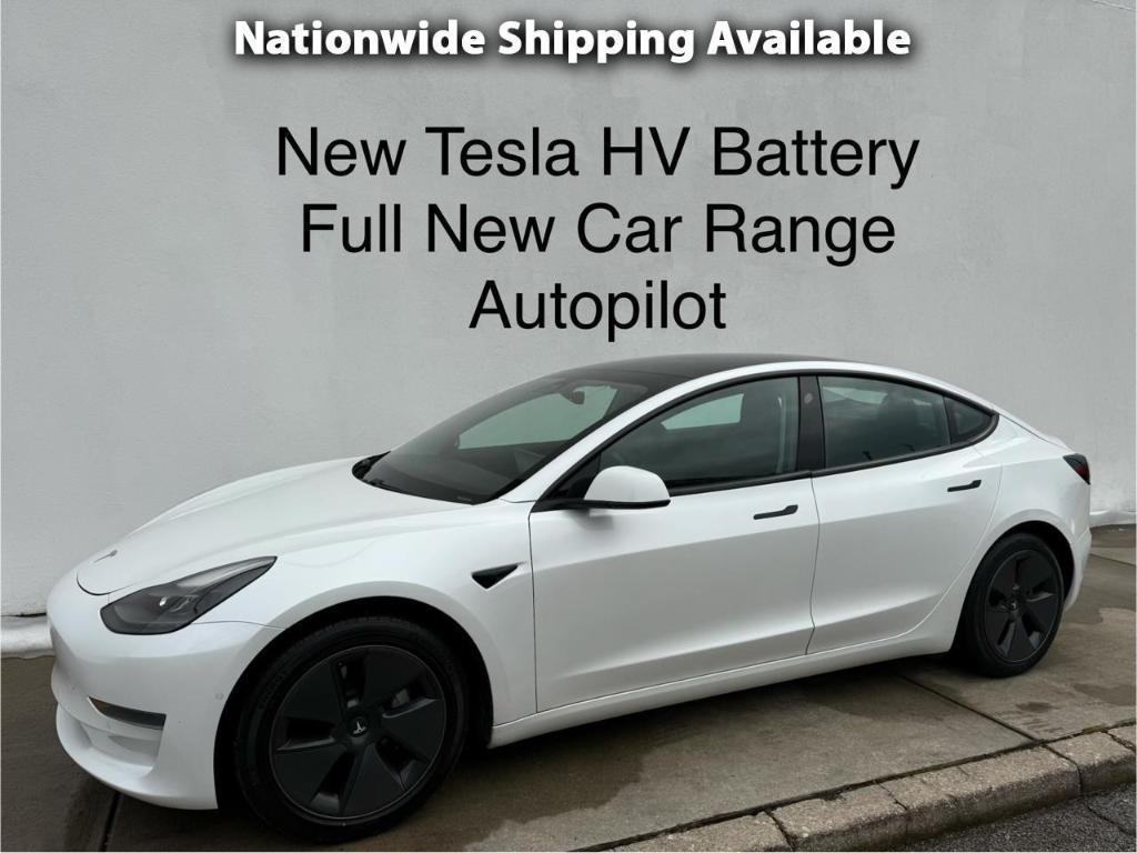 used 2021 Tesla Model 3 car, priced at $20,950