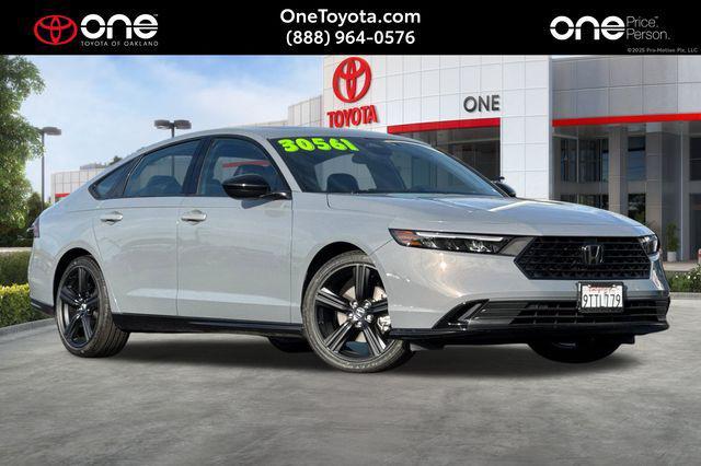 used 2025 Honda Accord Hybrid car, priced at $30,561
