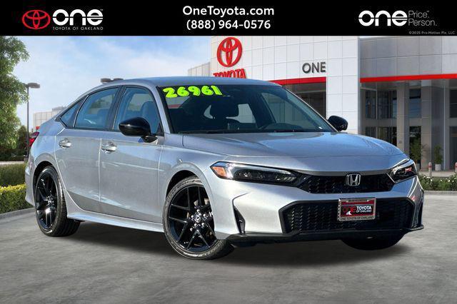 used 2025 Honda Civic car, priced at $26,562